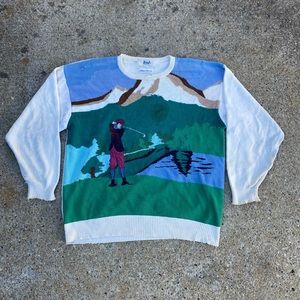 Vintage 90s Pringle of Scotland golf sweater